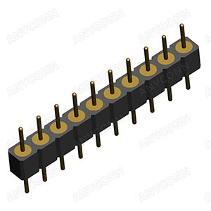PH2.54  IC Sockets Male Single Row 180° DIP