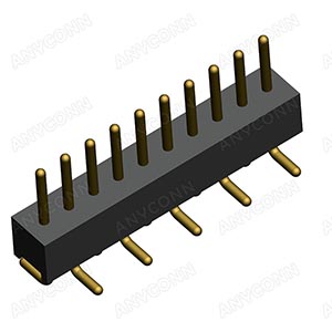PH1.27  IC Sockets 公头单排 SMT 圆孔插座