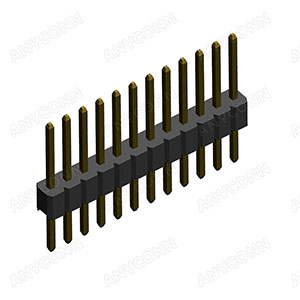 PH1.00 H1.50mm Single Row Straight Pin header (en inglés)