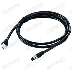 M8X1.0 4PIN Male Cable L1500mm