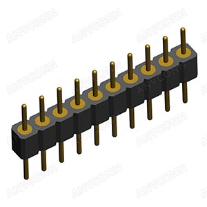 PH2.00  IC Sockets Male Single Row 180° DIP